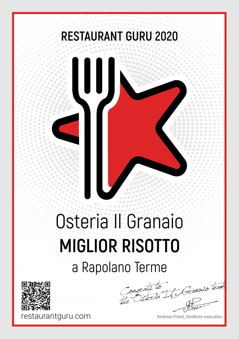 RestaurantGuru_Certificate-MigliorRisotto