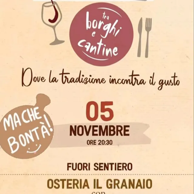 Ritorna l’appuntamento annuale con Borghi e Cantine 😋 Per info e prenotazioni 0577726975